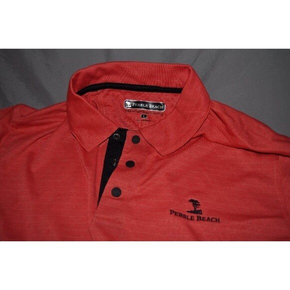 Pebble Beach PolyDry Soft Golf Shirt Mens Large New W/O Tags - Picture 3 of 4